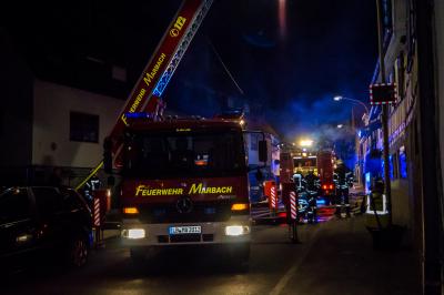 Erdmannhausen: Verpuffung in einem Wohngebaeude